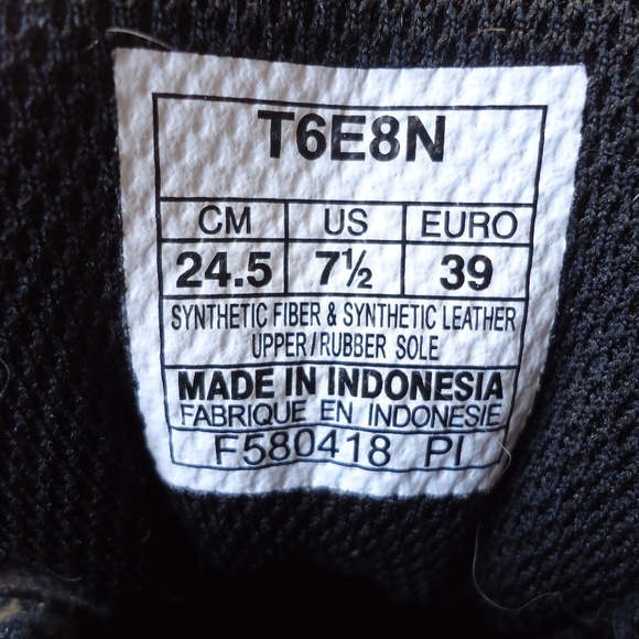 SIZE 7.5. ASICS GEL EXCITE 4 training running sneakers shoes. - Picture 8 of 8